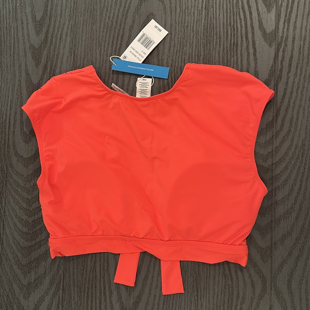 Bleu Rod Beattie Orange Eyelet Bikini Set -New 🌴🌴🌴 - Picture 6 of 11